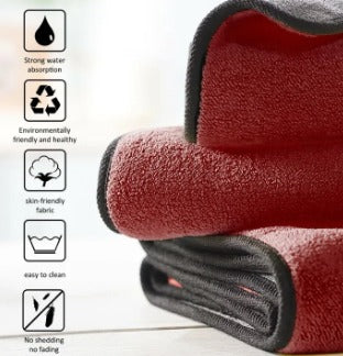 Highly Absorbent Microfiber Cleaning Towel