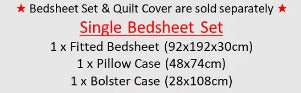 Microfiber Premium Fitted Bedsheet Set