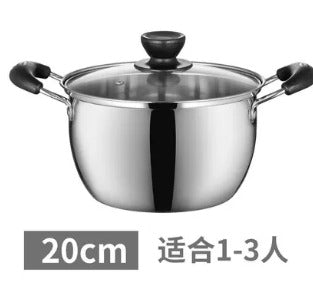 3pcs Soup Pot + 1pcs Non-stick Pan Set