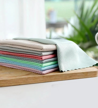 2pcs Random Color Cleaning Towel