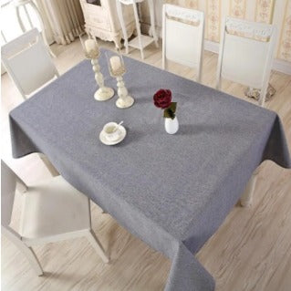 Solid Color Rectangle Tablecloth