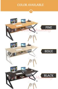 Study Table / Computer Desk with Shelf Multiple Sizes Available