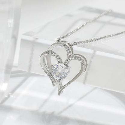 Zircon Heart-shaped Necklace