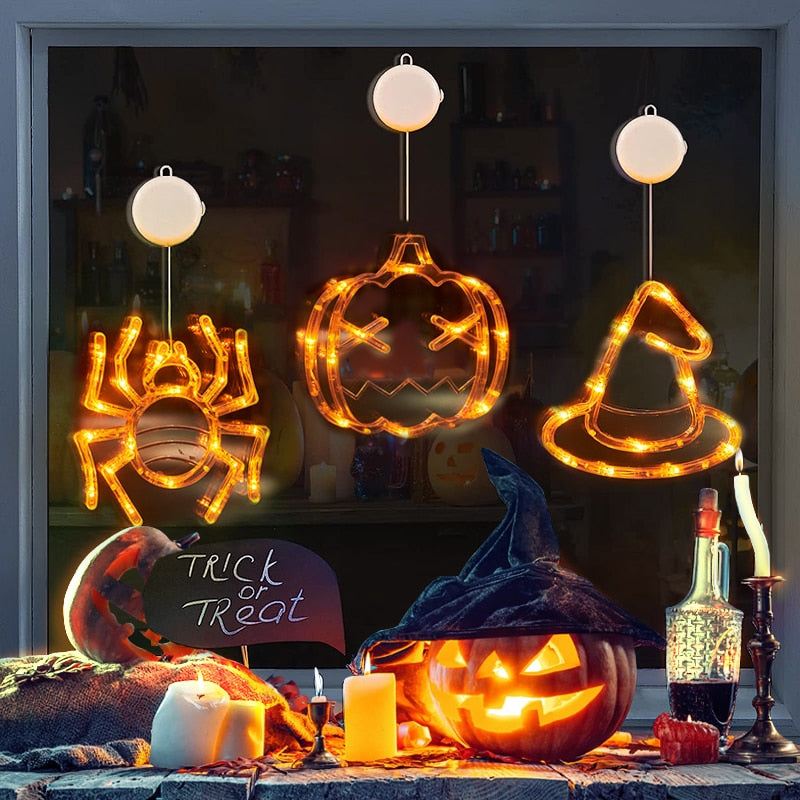 Halloween Hanging LED Horror Lights Decor