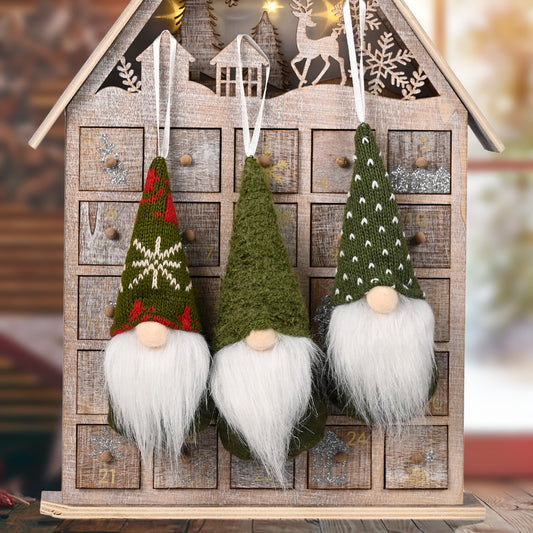 Christmas Knitted Gnome Decor