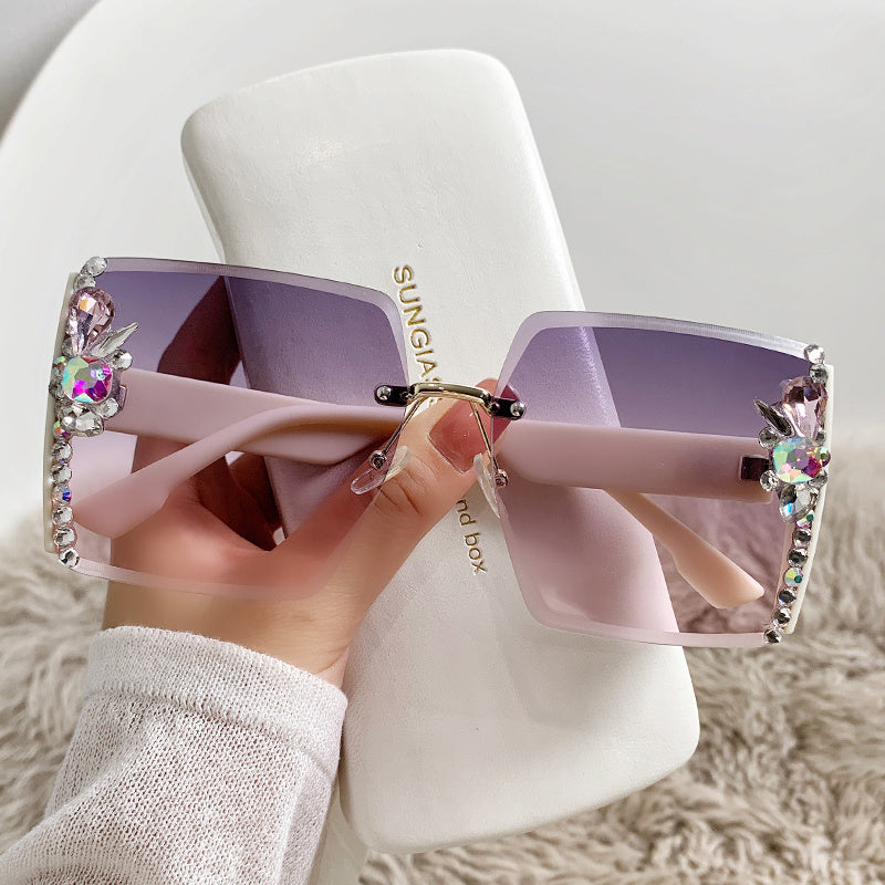 New Fashion Diamond Sunglasses