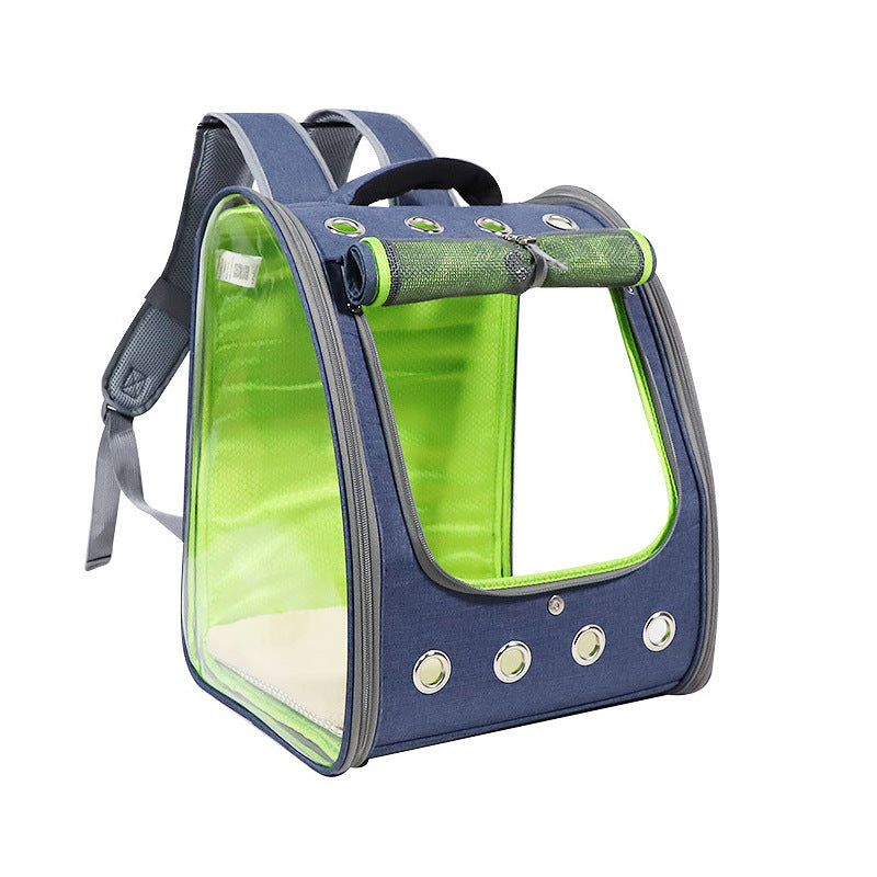 Full Transparent PVC Pet Backpack