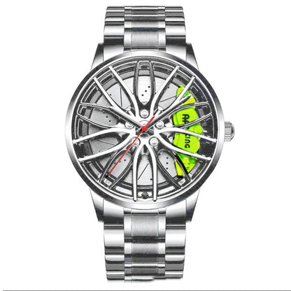 Waterproof Wheel Style Non-Mechanical Watch