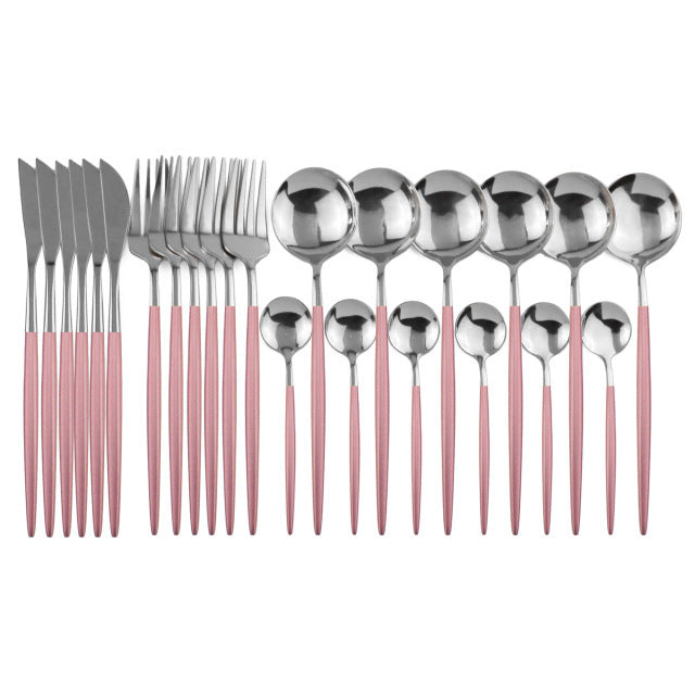 24pcs Luxury Cutlery Set