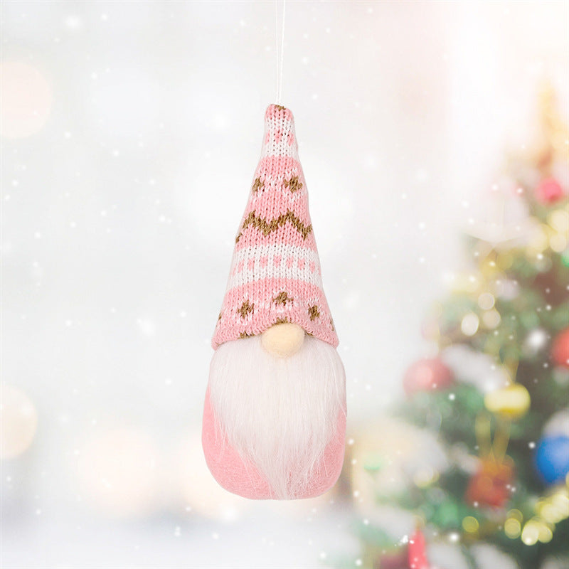 Christmas Knitted Gnome Decor