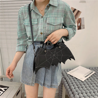 Spider Web Shape Shoulder Bag