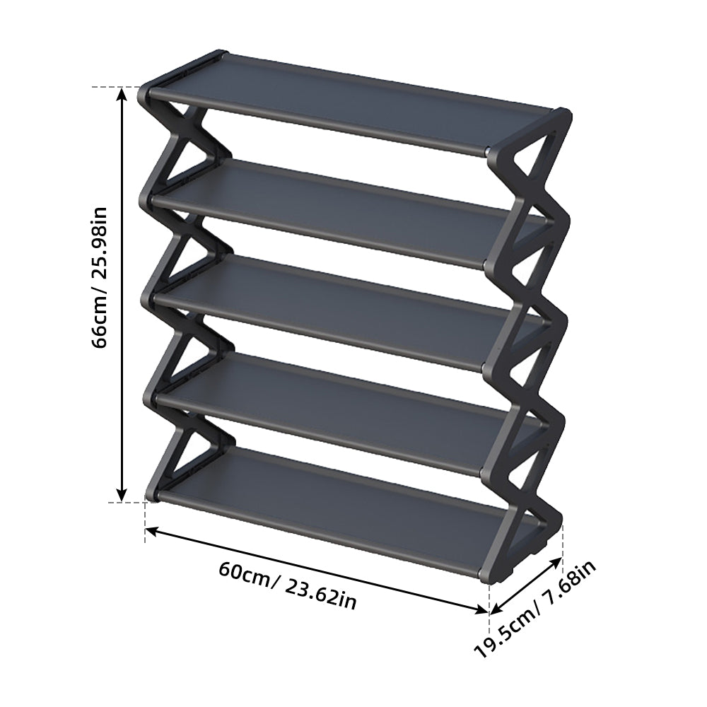X-shaped Shoe Rack Simple Storage