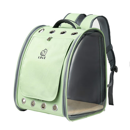 Full Transparent PVC Pet Backpack