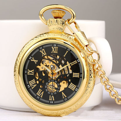 Vintage Classic Crown Pocket Watch