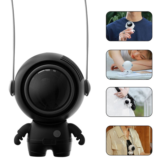 USB Rechargeable Personal Bladeless Astronaut Neck Fan