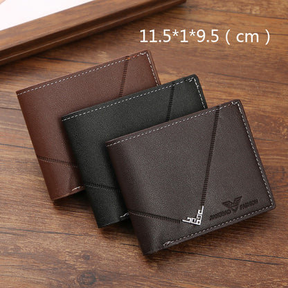 Men's Simplicity Multi-card-slot Wallet