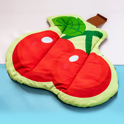 Washable Ice Pad Summer Fruit Pet Beds