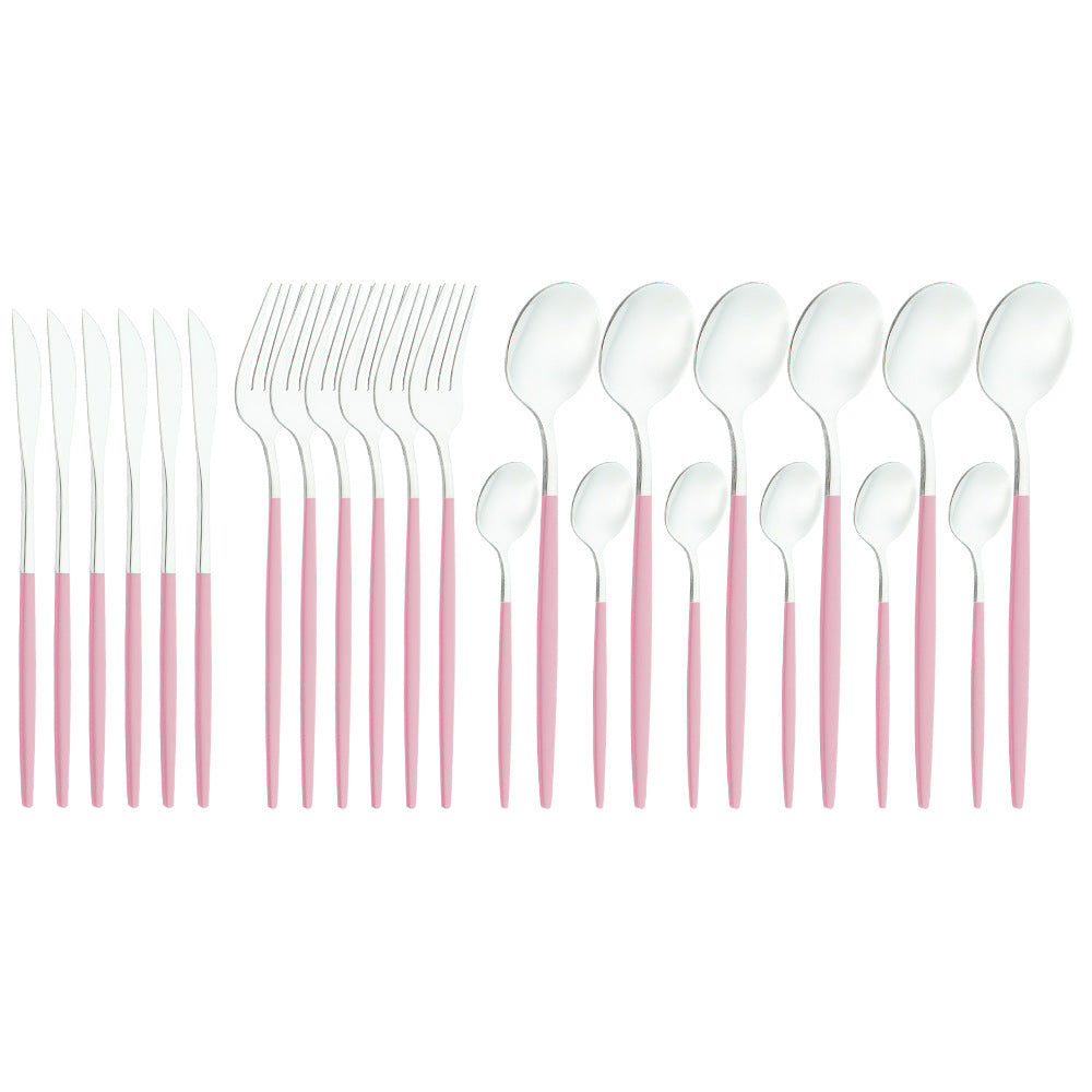 24pcs Luxury Cutlery Set