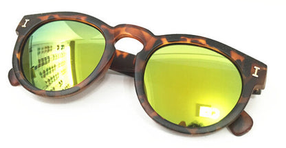 Colorful Film Leopard Frame Children Sunglasses
