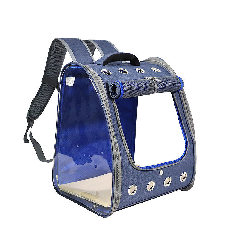 Full Transparent PVC Pet Backpack