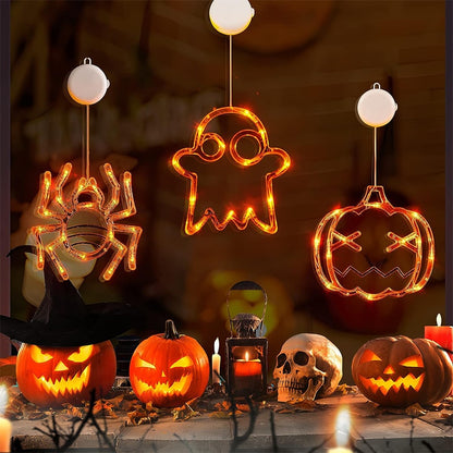 Halloween Hanging LED Horror Lights Decor