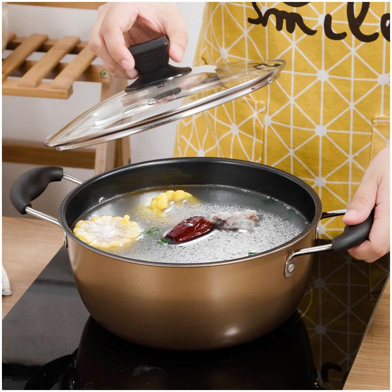 Kitchen Cookware 3pcs Set Of Cooking Pots