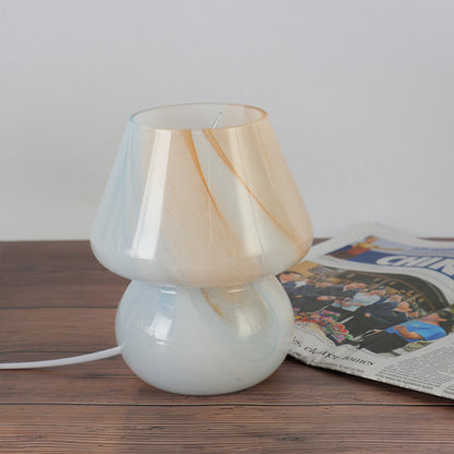 Ins Retro Glass Table Lamp