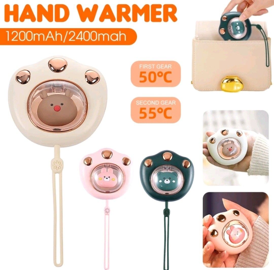 Electric Cat Paw Rechargeable Hand Warmer