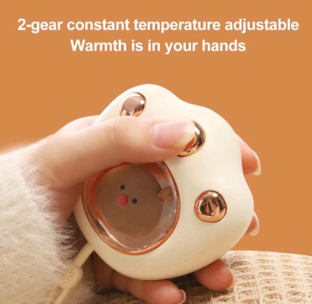 Electric Cat Paw Rechargeable Hand Warmer