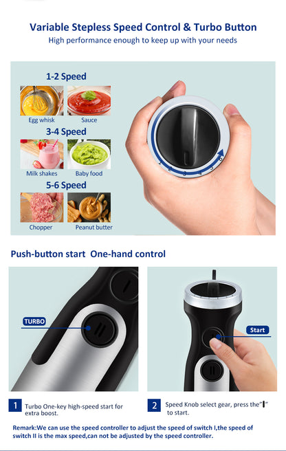 Handheld Blender Juicer For Cooking