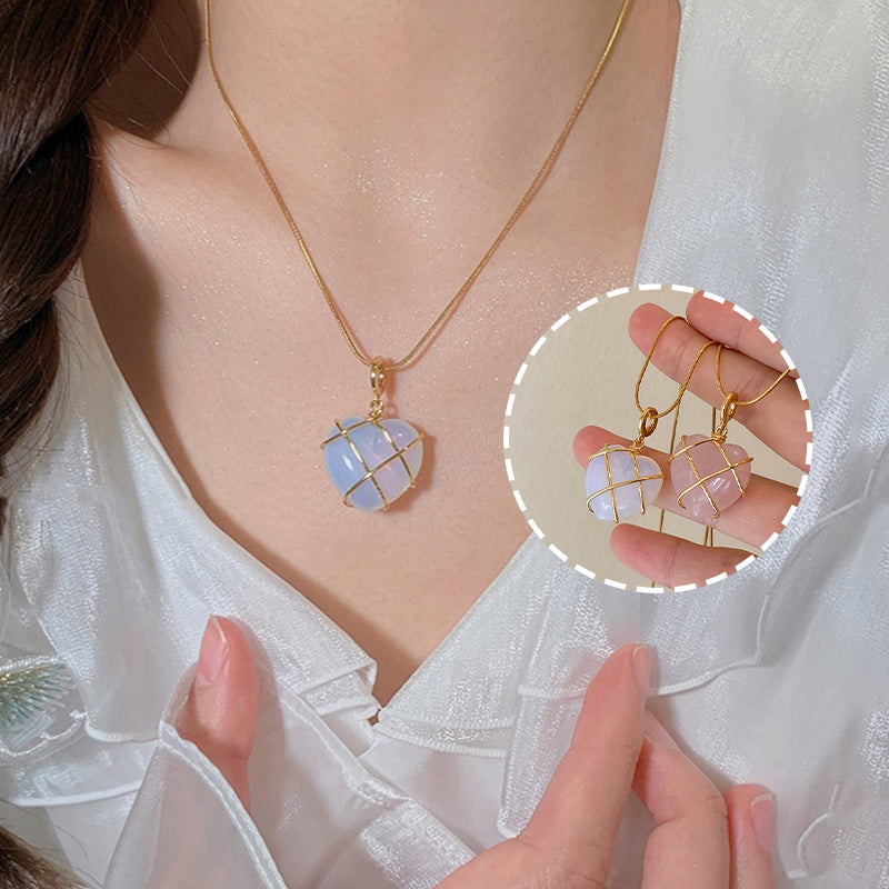 Moonstone Necklace Novelty Jewelry