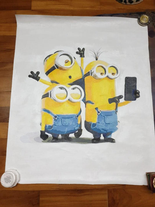 Canvas Painting of Minion