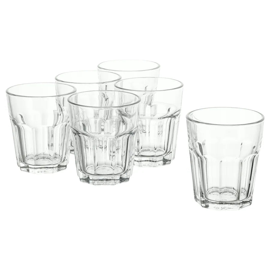 Clear Glass 6pcs Set