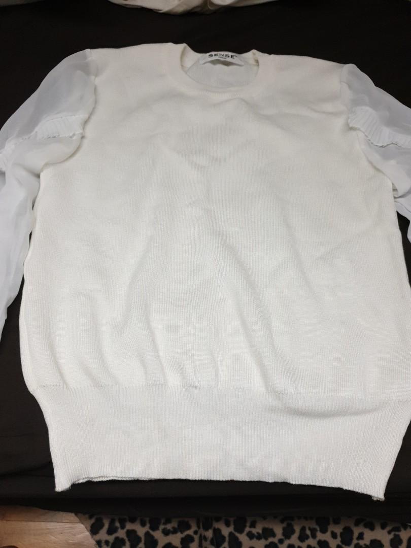 White Pullover Top