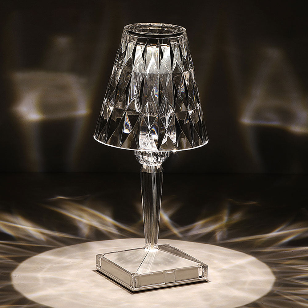 Crystal Acrylic Diamond LED Lamp