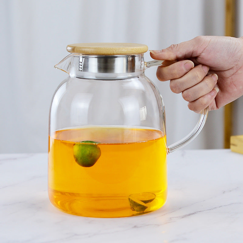 Thickened Glass heat resistant kettle