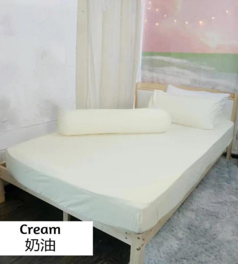 Ultra Thin Breathable Cotton Fitted Bedsheet Extra height